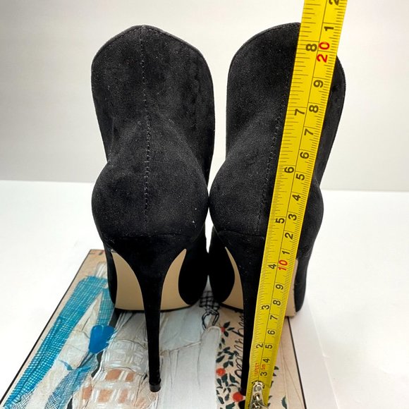 FSJ Pointed Toe Stiletto High Heel Slip On Pumps - Picture 5 of 6